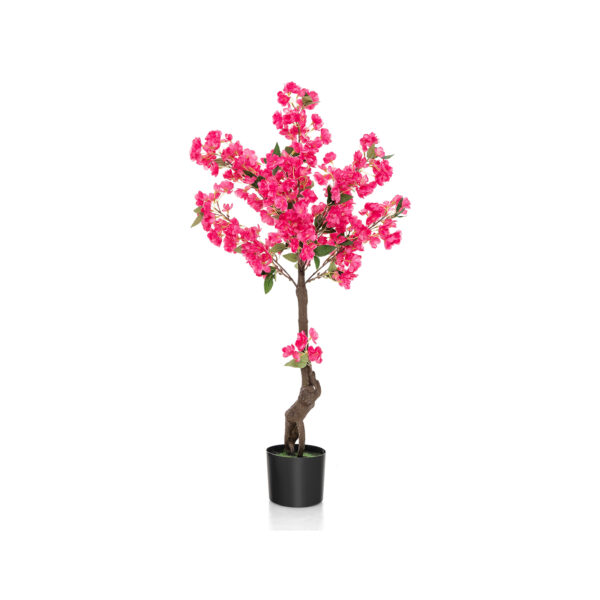 105 CM Artificial Plum Blossom Tree with 96 Flowers-1 Piece