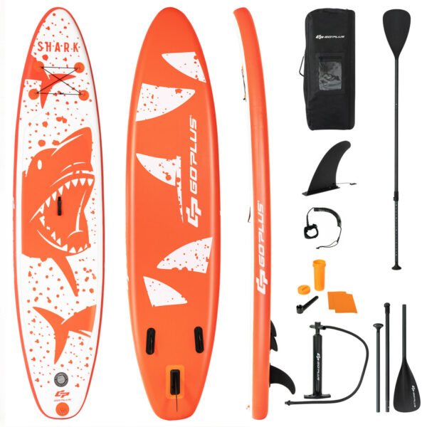10.5FT Inflatable Stand Up Paddle Board SUP Non-Slip Deck