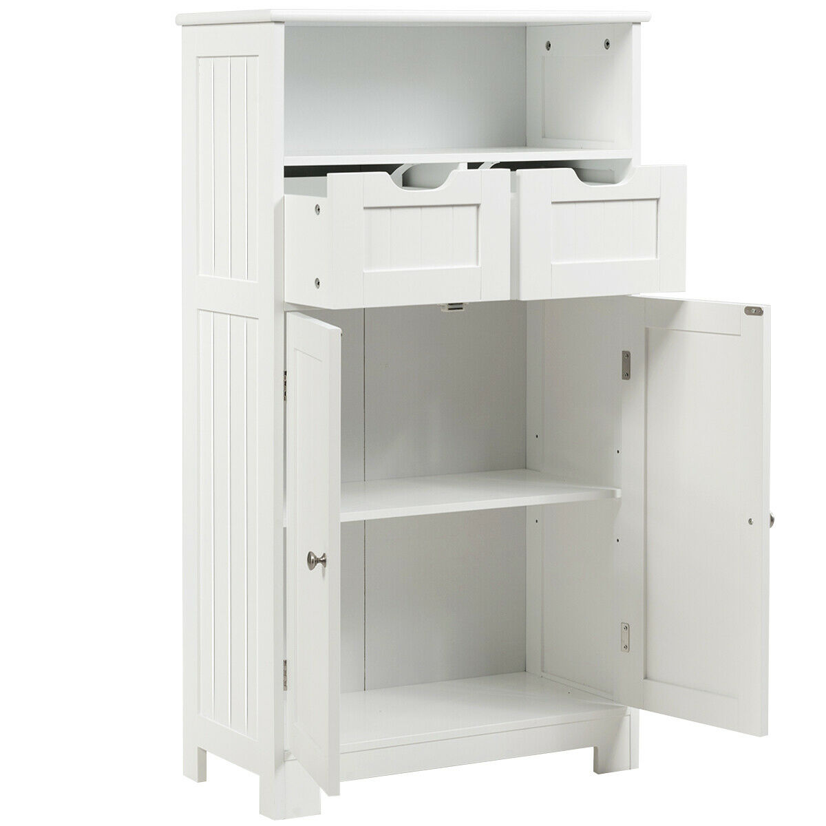 Floor Standing Utility Cabinet with Adjustable Drawers