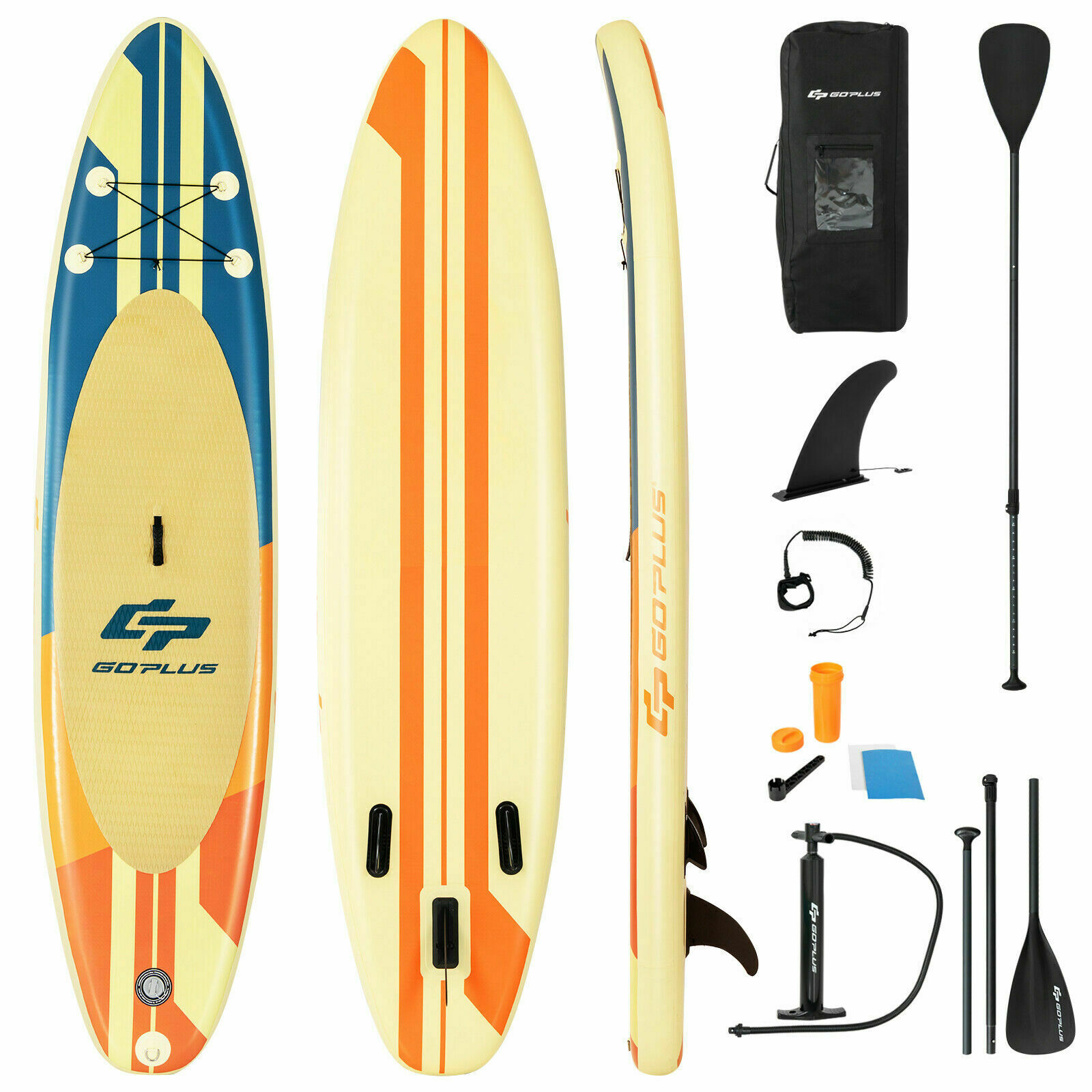 11FT Inflatable Stand Up Paddle Board SUP Surfboard