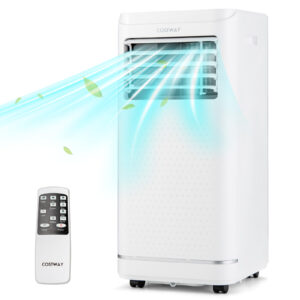 7000/9000 BTU 3-in-1 Portable Air Conditioner with Remote Control and 24H Timer-7000 BTU