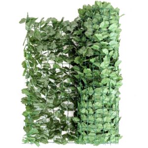 Artificial Ivy Privacy Fence Wall Screen with Zip Ties-150X300CM