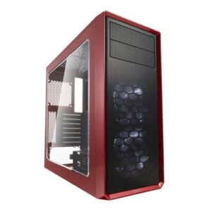Fractal Design Focus G (Mystic Red) Gaming Case w/ Clear Window