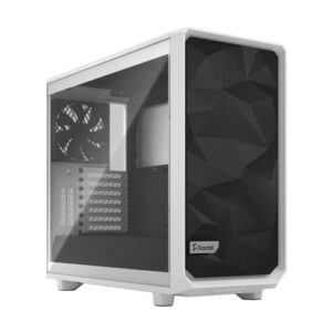 Fractal Design Meshify 2 (White TG) Gaming Case w/ Clear Glass Window