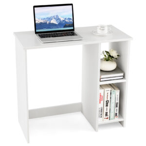 31.5 Inch Home Office Desk for Small Space-White