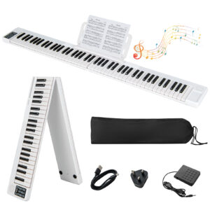Foldable 88-Key Digital Piano for Beginners