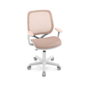 Ergonomic Children Study Chair with Breathable Mesh Back-Pink