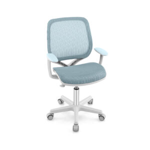 Ergonomic Children Study Chair with Breathable Mesh Back-Blue