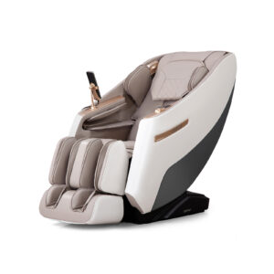 Zero Gravity SL Track Shiatsu Massage Recliner Chair with Waist Heating-White