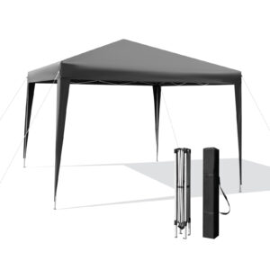 295 x 295 CM Outdoor Portable Instant Pop-up Canopy with Carrying Bag