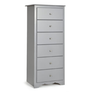 6-Drawer Freestanding Dresser Cabinet-Grey