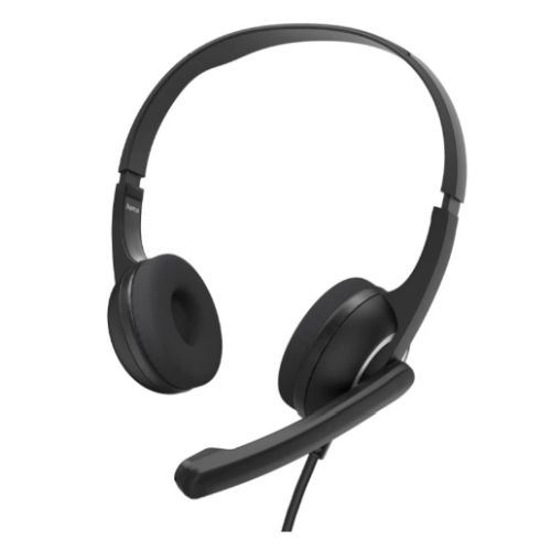 Hama HS-USB250 V2 Lightweight Office Headset with Boom Microphone