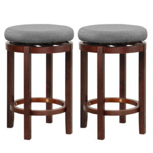 Counter Height Stool Set of 2-Grey