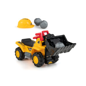 Kids Ride On Bulldozer Toy with Adjustable Bucket and Sound