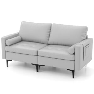 Modular Sectional Sofa Couch with 4 USB Ports