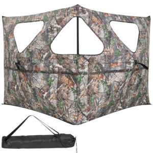 Portable 360 Degree See Through Hunting Blind Tent