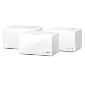 Mercusys (HALO H90X 3-Pack) AX6000 Dual Band Whole Home Mesh Wi-Fi 6 System