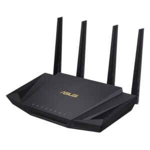Asus (RT-AX58U V2) AX3000 (2402+574Mbps) Wireless Dual Band Wi-Fi 6 Router