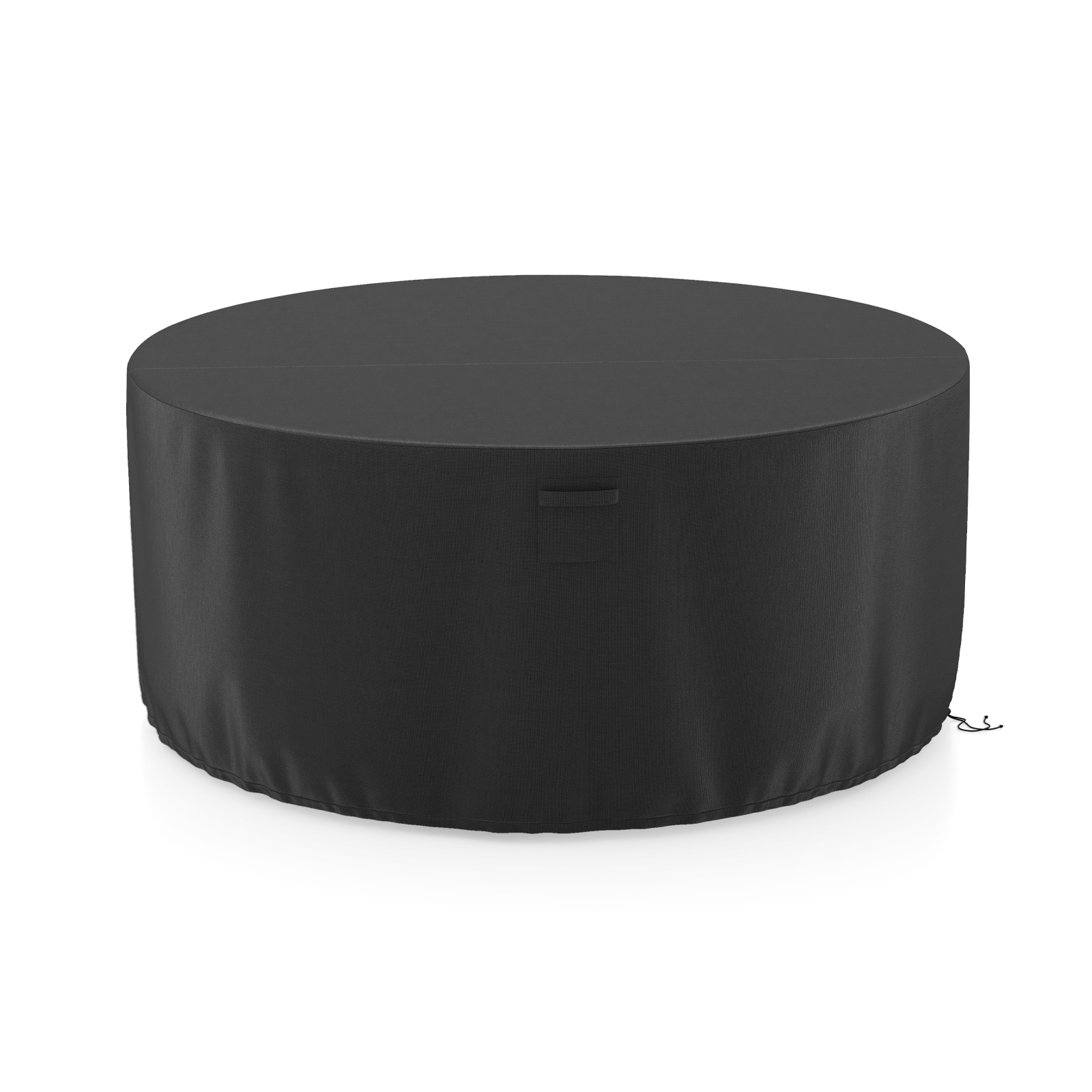 158/181/213 CM Round Patio Furniture Cover-Black-L