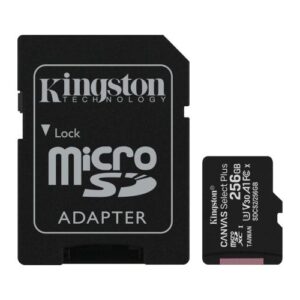 Kingston 256GB Canvas Select Plus Micro SDXC Card with SD Adapter