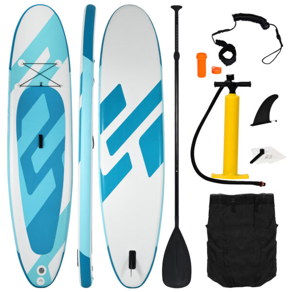 Inflatable Stand Up Paddle Board with Removable Fin-Blue