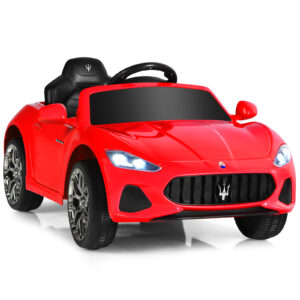 12V Electric Kids Ride On Car for 3+ Years Old Boys Girls-Red