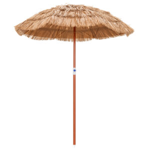 1.9 M Thatched Patio Umbrella with Carrying Bag
