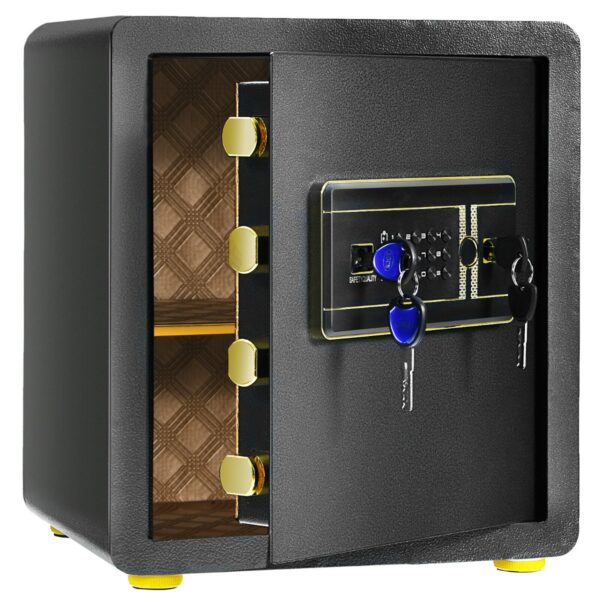 Electronic Safe Box with 3 Opening Ways for Cash Jewelry Deposit-36 x 31 x 41 cm