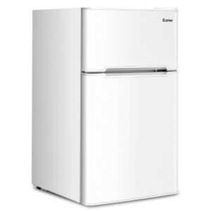 90L Freestanding Undercounter Refrigerator with 2 Reversible Door-White