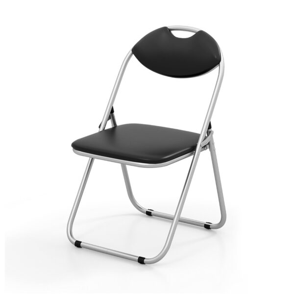 Set of 6 Folding Chair with Padded Seat and Stable U-shaped Frame for Office/Party/Conference/Dining Room