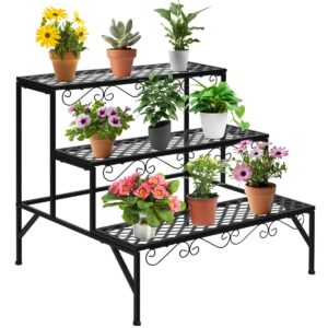 3 Tiers Plant Stand for Garden Patio Balcony
