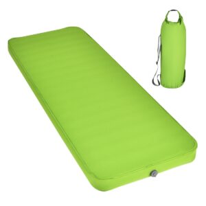Camping Sleeping Pad with carrying Bag for Traveling Hiking-Green
