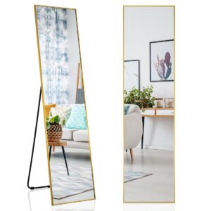 160 x 40cm Full Length Mirror with Shatter-proof Glass-Golden