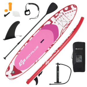 Inflatable Stand Up Paddle Board with Accessories for All Skill Levels-L