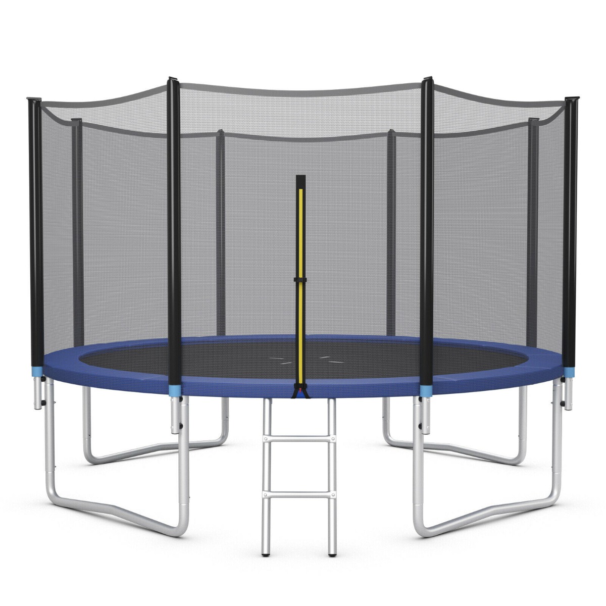 8/10/12FT Replacement Trampoline Mat with Metal V-Hooks-12FT