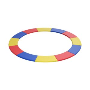 12 FeeT Trampoline Replacement Safety Pad-Colourful