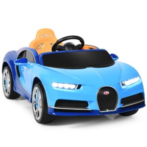 12V Kids Licensed Battery Powered Vehicle with Remote Control-Navy