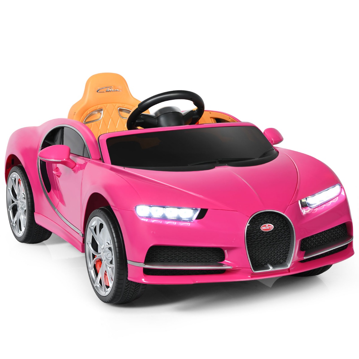 12V Kids Licensed Battery Powered Vehicle with Remote Control-Pink