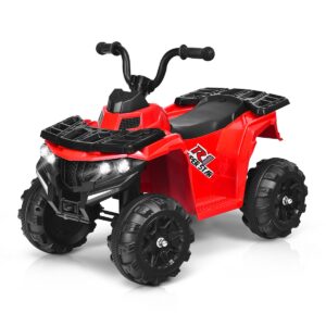 All Terrain Electric Quad Bike for Kids with MP3 and USB-Red