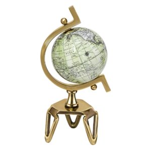 Educational Interactive Globe with Triangle Metal Stand and Metal Meridian-S