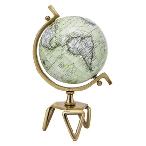 Educational Interactive Globe with Triangle Metal Stand and Metal Meridian-M