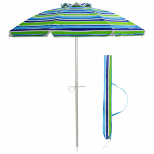 2m Sun Umbrella - Tilts with UPF 50+ Protection-Green