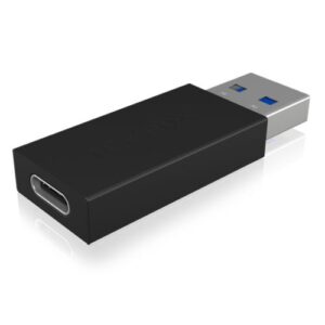 Icy Box USB 3.1 Gen2 Type-A Male to USB Type-C Female Converter Dongle