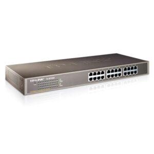 TP-LINK (TL-SF1024) 24-Port 10/100Mbps Unmanaged  Rackmount Switch