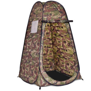 Toilet Shower Changing Beach Camping Tent Room Portable Pop Up Private Travel-Camouflage