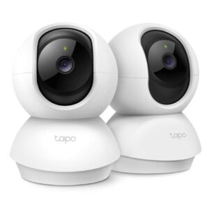 TP-LINK (TAPO C210P2) Pan/Tilt Home Security Wi-Fi Cameras (2-Pack)