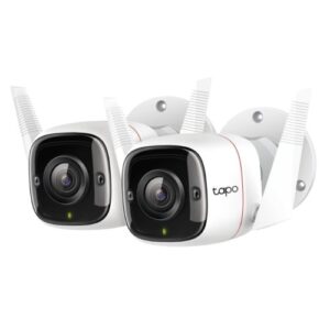 TP-LINK (TAPO C310P2) Outdoor Security Cameras (2-Pack)