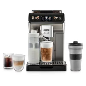De'Longhi ECAM450.86.T Eletta Explore Bean to Cup Coffee Machine Titanium