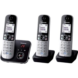Panasonic KXTG6823EB Cordless Telephone with Answer Machine