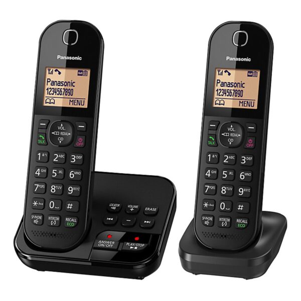 Panasonic KXTGC422EB Cordless Twin Telephone Caller ID